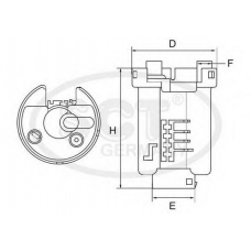 ST 6504 SCT Топливный фильтр