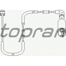 500 660 TOPRAN Датчик, износ тормозных колодок