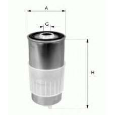 PP845/2 FILTRON Топливный фильтр