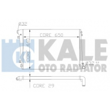 353600 KALE OTO RADYATOR Радиатор, охлаждение двигателя