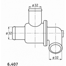 C.599.83 BEHR Термостат, охлаждающая жидкость