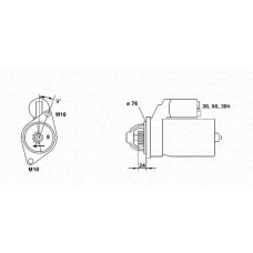 943253133010 MAGNETI MARELLI Стартер