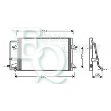 CO0066 EQUAL QUALITY Конденсатор, кондиционер