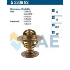 5330682 FAE Термостат, охлаждающая жидкость