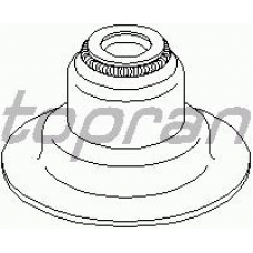 300 524 TOPRAN Уплотнительное кольцо, стержень кла