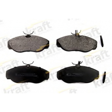 6003410 KRAFT AUTOMOTIVE Комплект тормозных колодок, дисковый тормоз