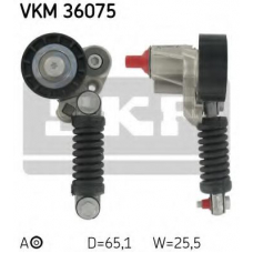 VKM 36075 SKF Натяжной ролик, поликлиновой  ремень