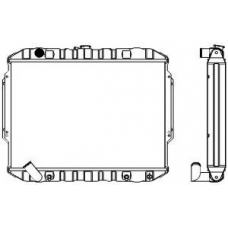 1321-0231 SAKURA  Automotive Радиатор, охлаждение двигателя