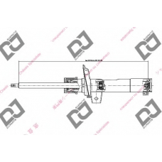 DS1942GS DJ PARTS Амортизатор