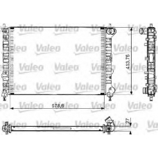 732582 VALEO Радиатор, охлаждение двигателя