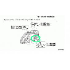 81130-02180 TOYOTA Фара правая