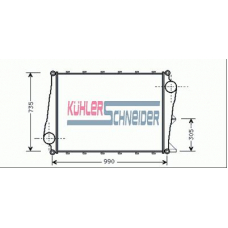 3971001 KUHLER SCHNEIDER Интеркулер