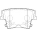 FD7287A NECTO Комплект тормозных колодок, дисковый тормоз