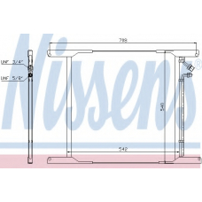940336 NISSENS Конденсатор, кондиционер