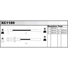 XC1189 QUINTON HAZELL Комплект проводов зажигания