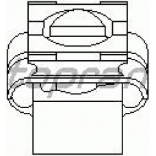111 117 TOPRAN Гайка