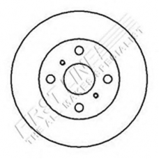 FBD053 FIRST LINE Тормозной диск