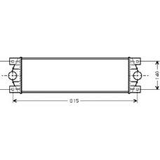 43004089 VAN WEZEL Интеркулер