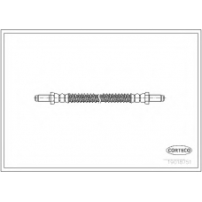 19018751 CORTECO Тормозной шланг