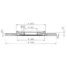 BDC3210 QUINTON HAZELL Тормозной диск