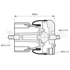 MLF5005 MERITOR Кожух пневматической рессоры