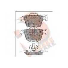 RB1612 R BRAKE Комплект тормозных колодок, дисковый тормоз