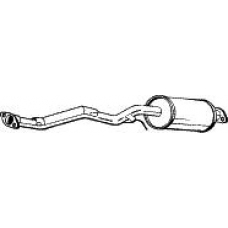171-411 BOSAL Предглушитель выхлопных газов