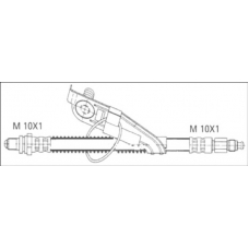 G1903.67 WOKING Тормозной шланг