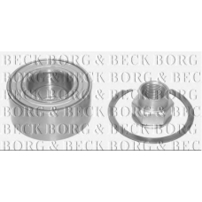 BWK504 BORG & BECK Комплект подшипника ступицы колеса