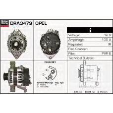 DRA3479N DELCO REMY Генератор