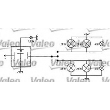 641424 VALEO Прерыватель указателей поворота