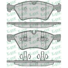 05P1253 LPR Комплект тормозных колодок, дисковый тормоз