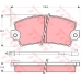 GDB1303 TRW Комплект тормозных колодок, дисковый тормоз
