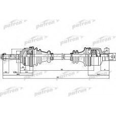 PDS1432 PATRON Приводной вал