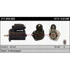22-311-054-092 TRISCAN Стартер
