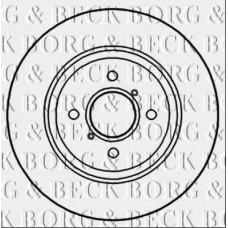 BBD5280 BORG & BECK Тормозной диск