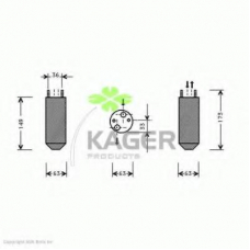 94-5522 KAGER Осушитель, кондиционер