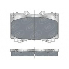 SP 270 SCT Комплект тормозных колодок, дисковый тормоз