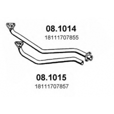 08.1015 ASSO Труба выхлопного газа