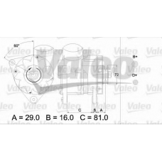 436622 VALEO Генератор