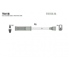 T841B TESLA Комплект проводов зажигания