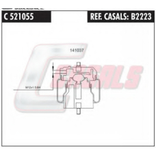 B2223 CASALS Баллон пневматической рессоры, крепление кабины