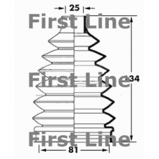 FCB6028 FIRST LINE Пыльник, приводной вал