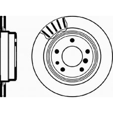 MDC1257 MINTEX Тормозной диск