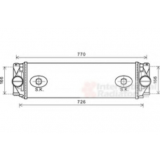 30004582 VAN WEZEL Интеркулер