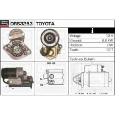 DRS3253 DELCO REMY Стартер