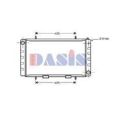 370520N AKS DASIS Радиатор, охлаждение двигателя