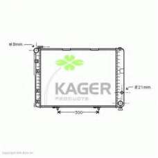 31-2184 KAGER Радиатор, охлаждение двигателя