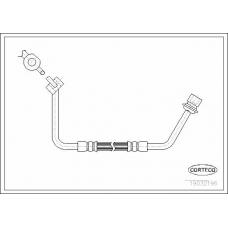 19032196 CORTECO Тормозной шланг