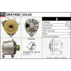 DRA7460 DELCO REMY Генератор